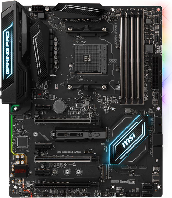 Msi X Gaming Pro Carbon Motherboard Specifications On Motherboarddb